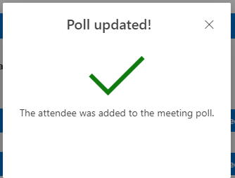FindTime - how to add new participants after poll is created ...