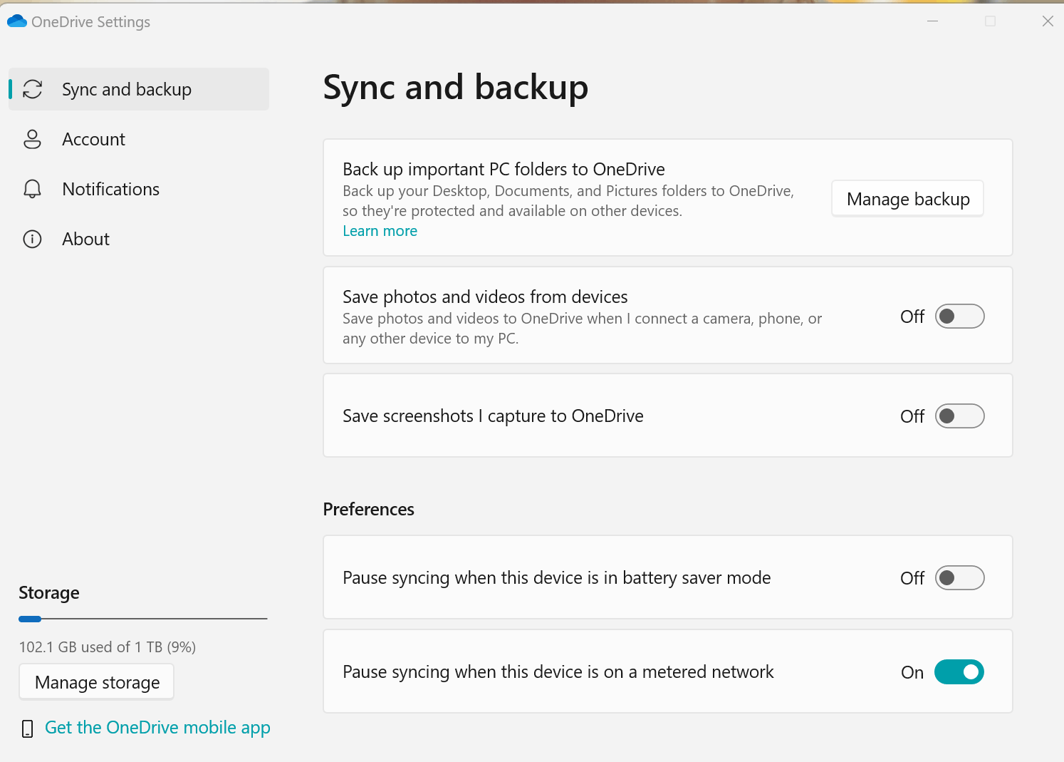 I am trying to stop screenshots from saving to one drive - but cannot ...