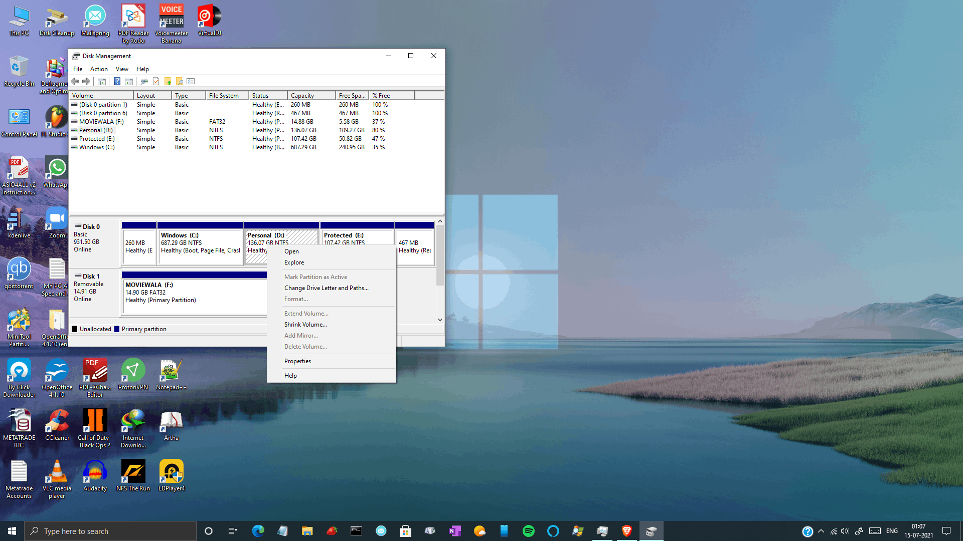 Partition error - Microsoft Q&A