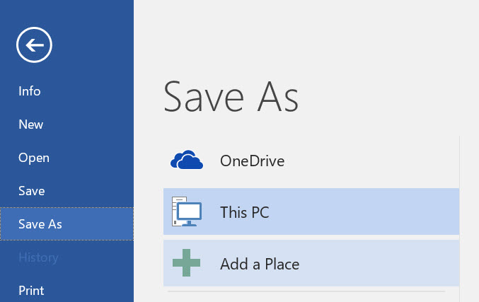 Office 2016 Save As SharePoint on premise missing - Microsoft Q&A
