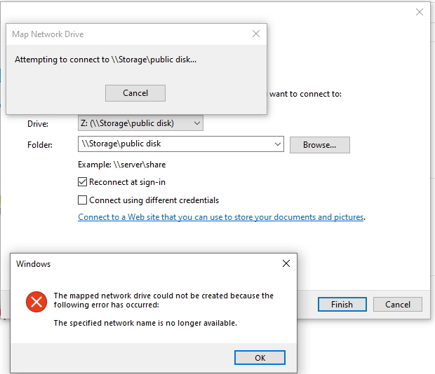 Network Drive Connection Lost after Windows Update (Version 2004 ...