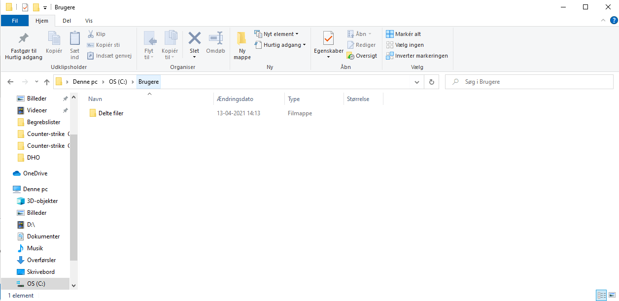 How to move Videos folder back to original C:\User folder. Wont let me ...