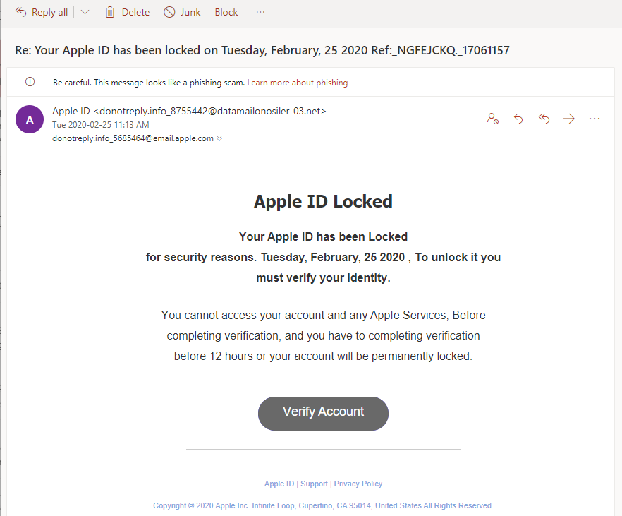 Microsoft email scam? - Microsoft Q&A