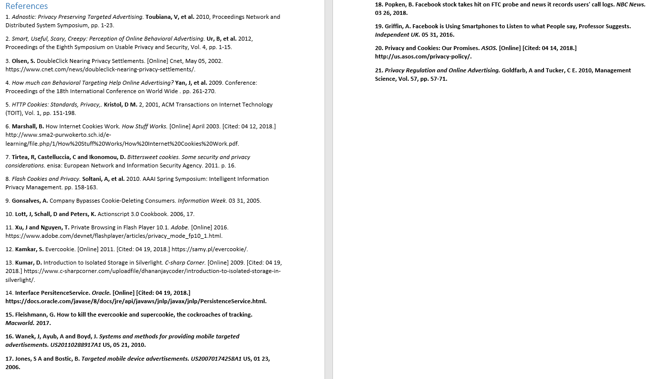 Microsoft Word Reference going bold after reference 13 - Microsoft Q&A