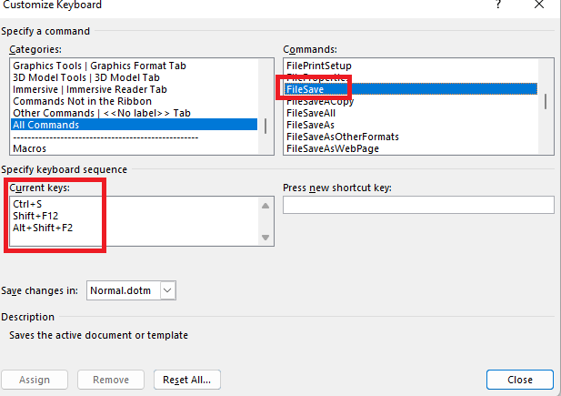 Not able to use the regular CTRL commands in Word (Office 365 ...
