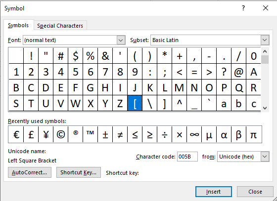 How can I search for special characters in Outlook? - Microsoft Q&A