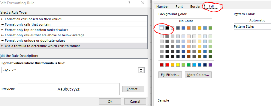 Auto format cells with a color when data entered. - Microsoft Q&A