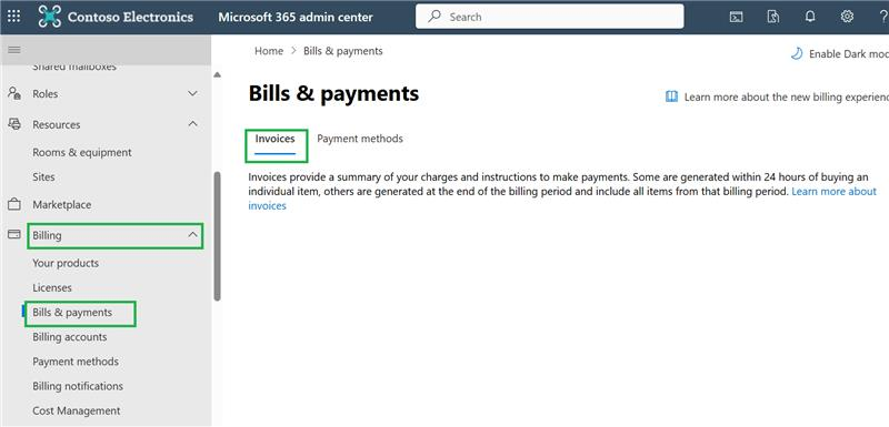 How to get an invoice for a product - Microsoft Q&A