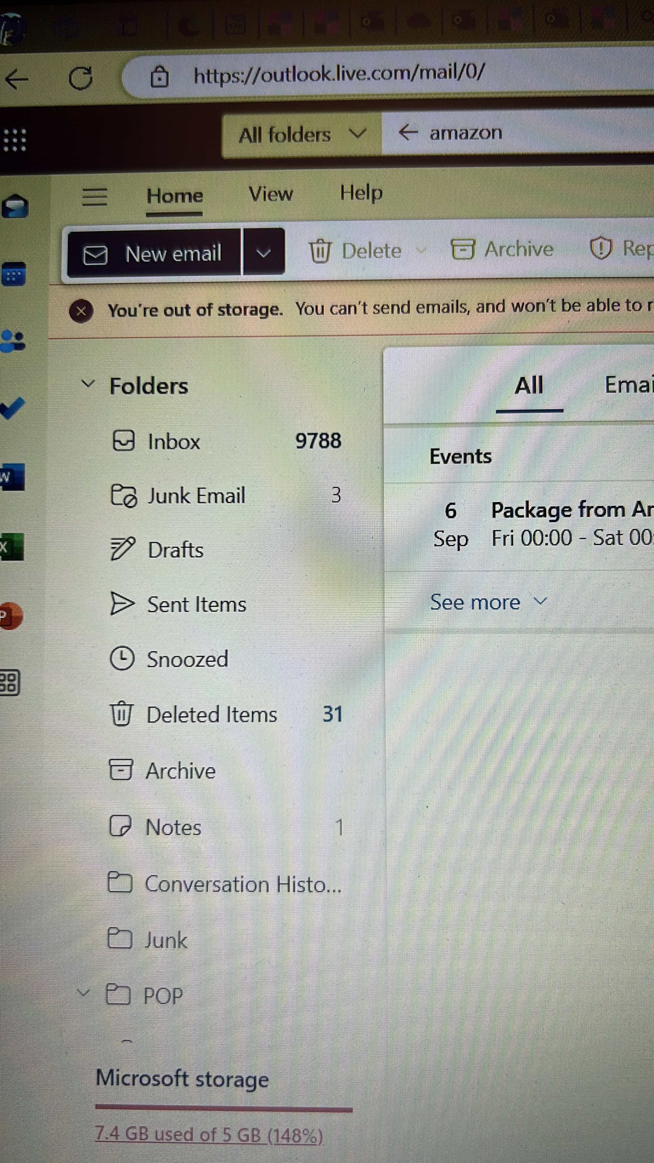 How long does it take to reinstate my storage capacity? - Microsoft Q&A