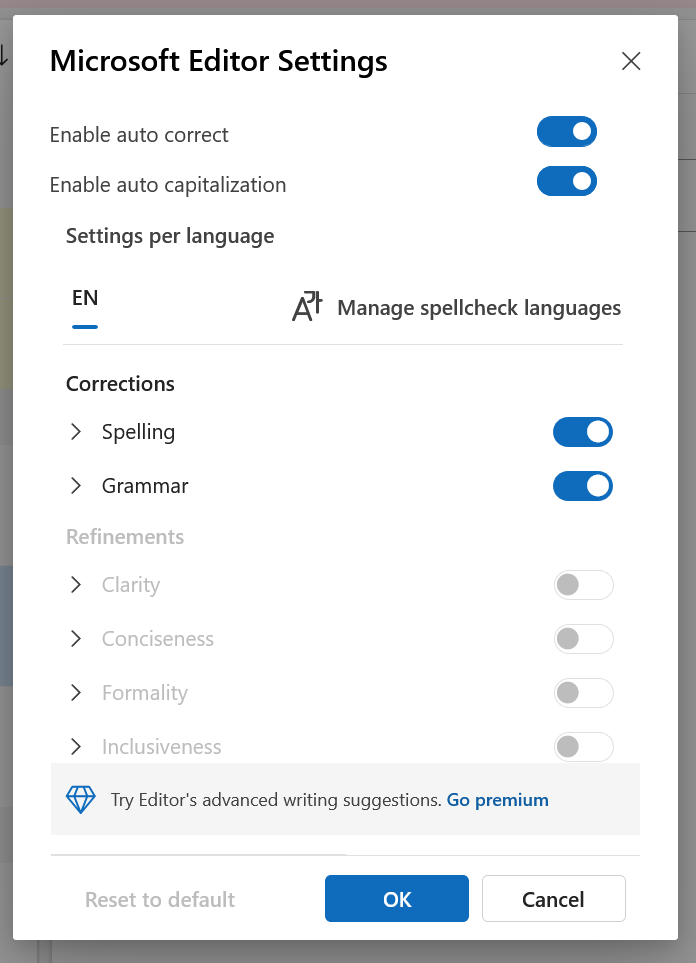 Spellcheck - Microsoft Q&A