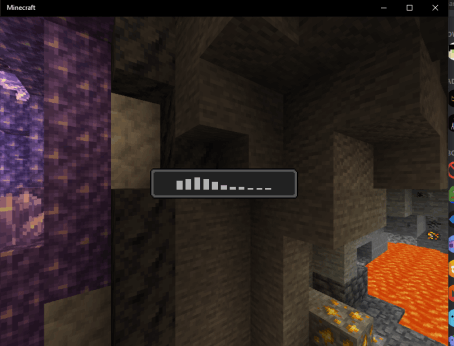 Minecraft windows 10 stuck at loading menu inside game - Microsoft Q&A