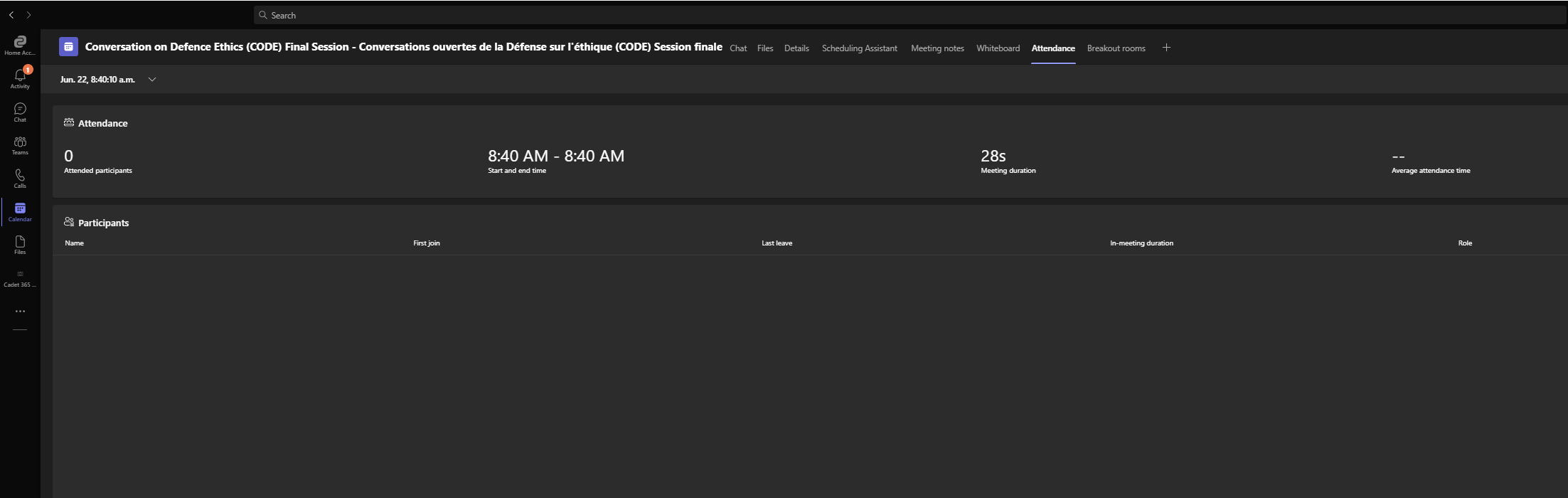 MS Teams - Webinar Registration Issue - Microsoft Q&A