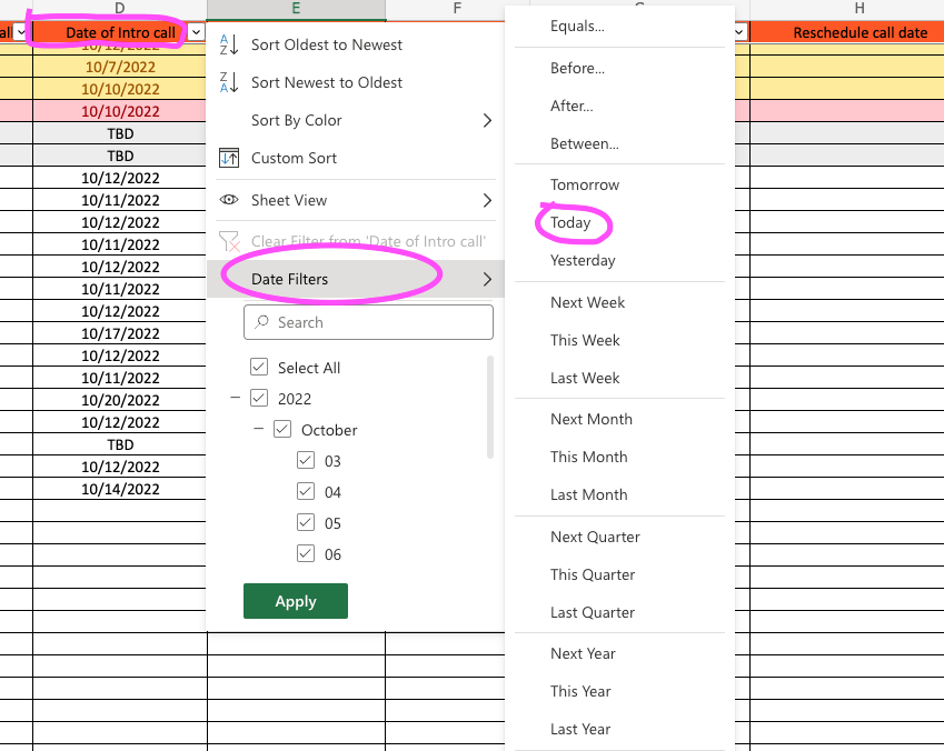 Excel stopped allowing dates in columns to filter - Office 365 ...