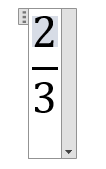 Unable to reposition fractions in Word - Microsoft Q&A