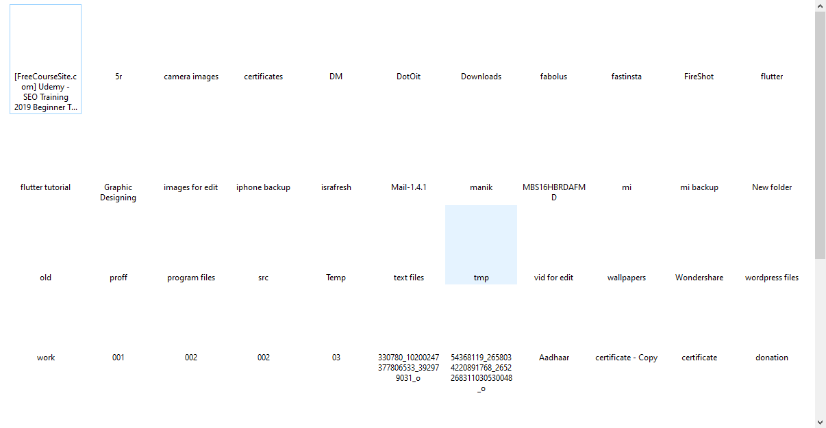 Window 10 Folder Showing blurry and image thumbnails not Showing ...