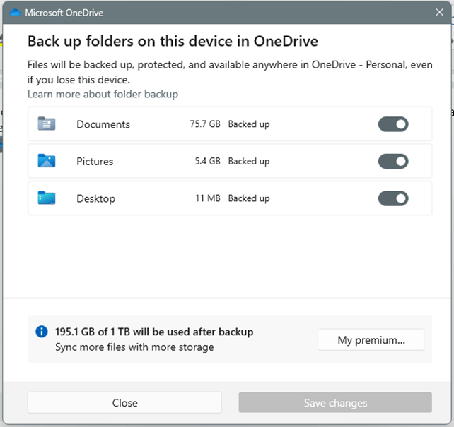 Music and Videos Folders Missing from the Updated OneDrive “Manage ...