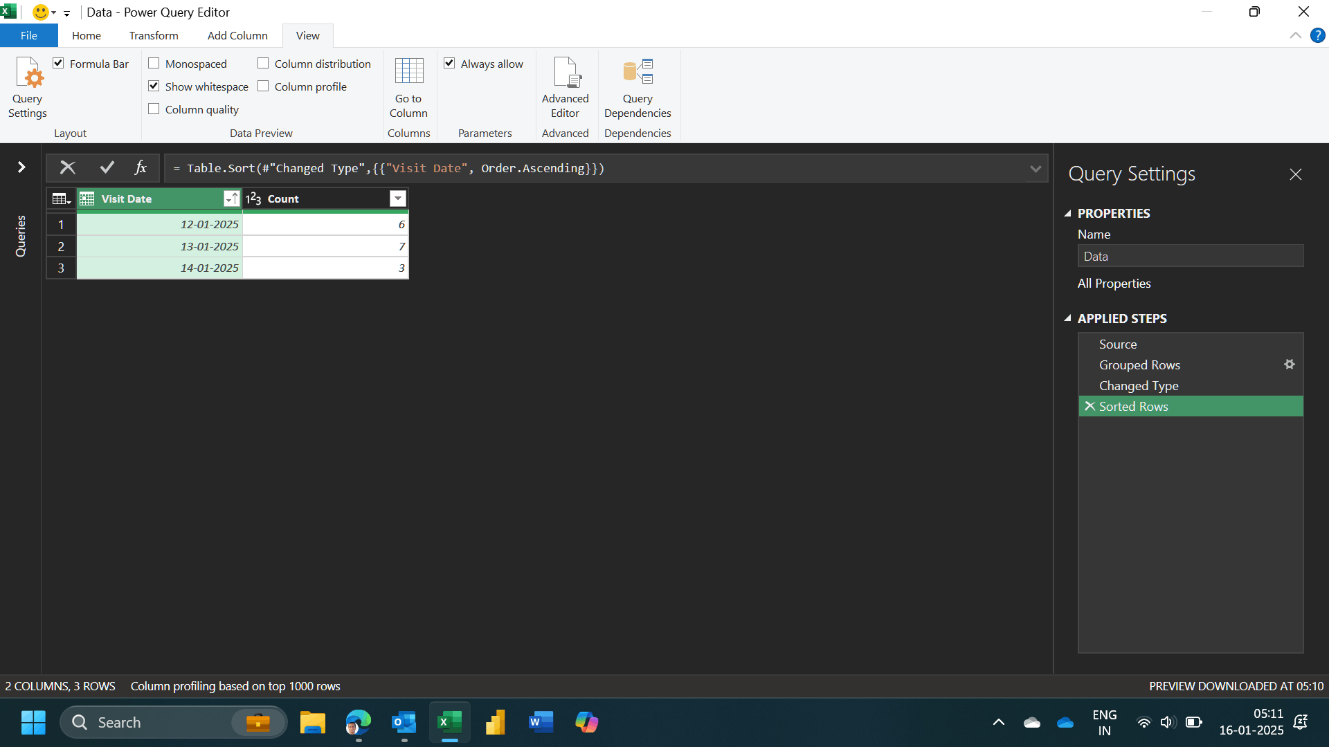 remove duplicates for specific dates - Microsoft Q&A