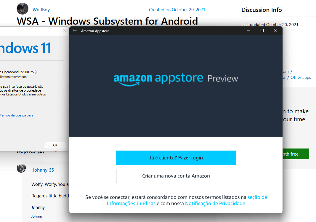 WSA - Windows Subsystem for Android - Microsoft Q&A