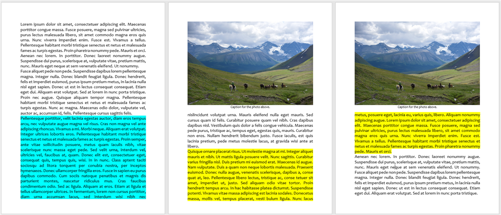 Splitting a justified paragraph - Microsoft Q&A