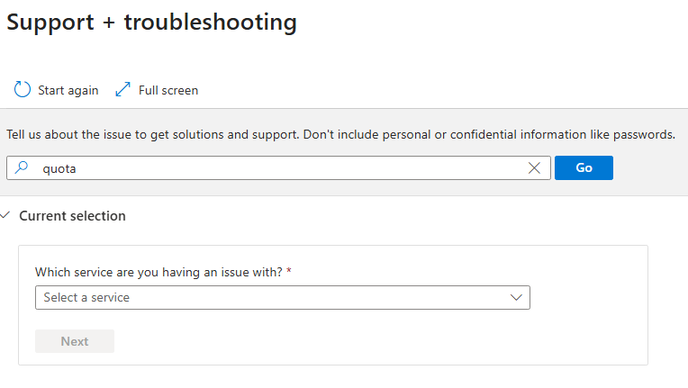 Unable to create APP Service plan in Azure - Microsoft Q&A