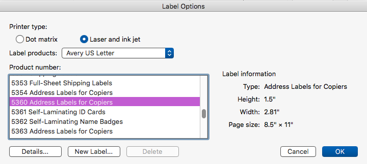 How does one get the WORD address block on a MAC - Microsoft Q&A