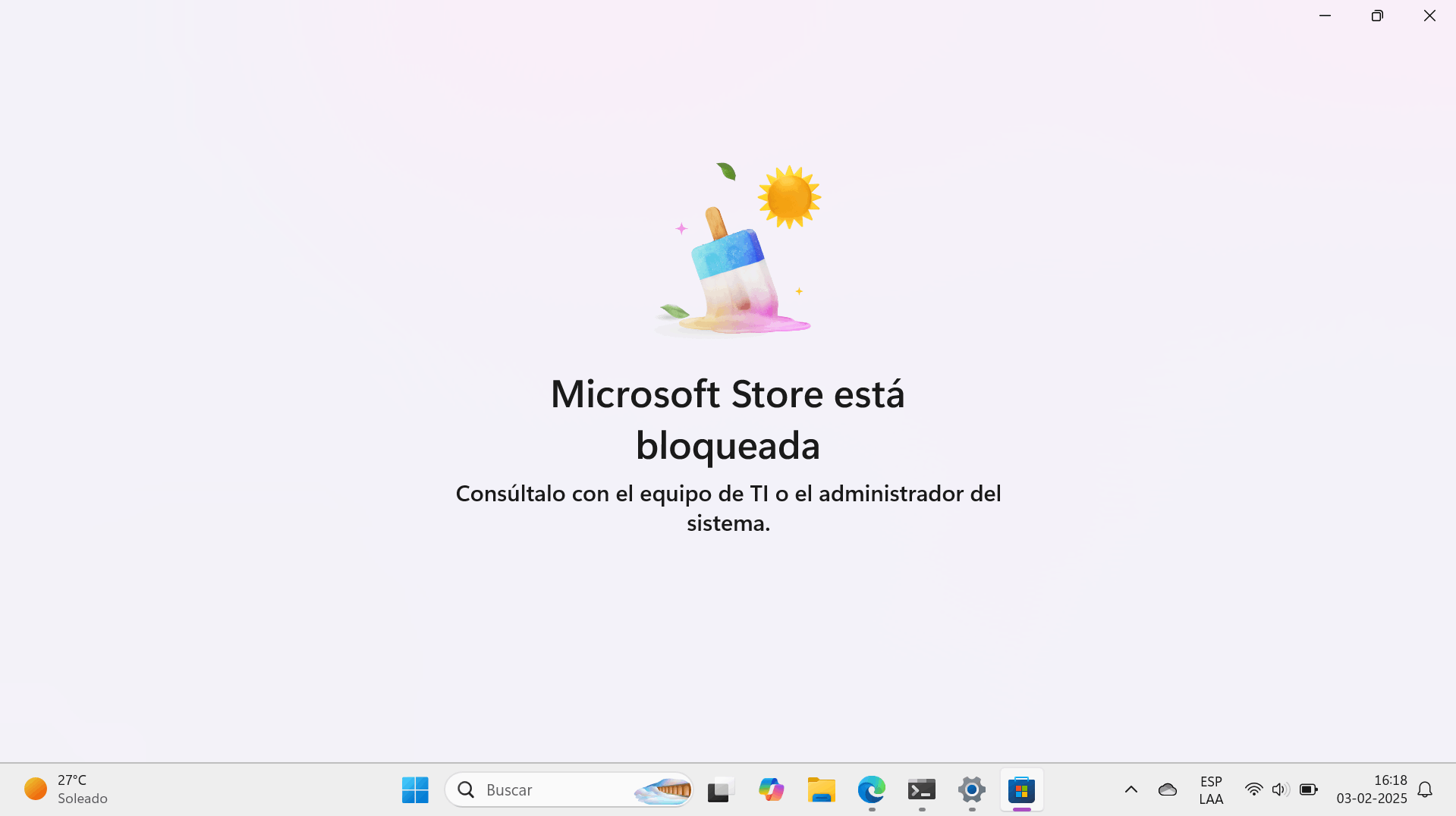 problem with microsoft store