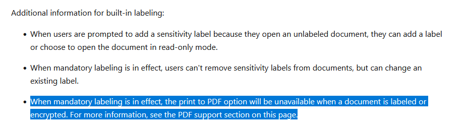 Not Able To Print To PDF - Microsoft Q&A