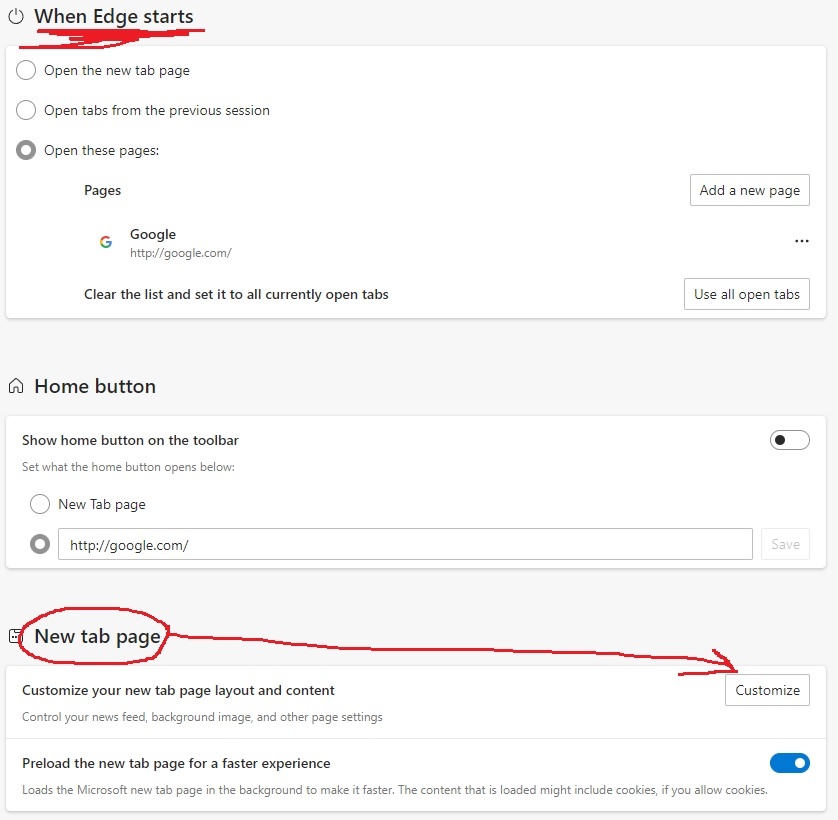 Edge's NEW TAB page HAS TO GO - WORST page of the internet. - Microsoft Q&A