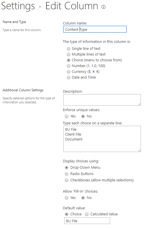 Content Type Not Updated docx, xlsx, pptx in SharePoint - Microsoft Q&A