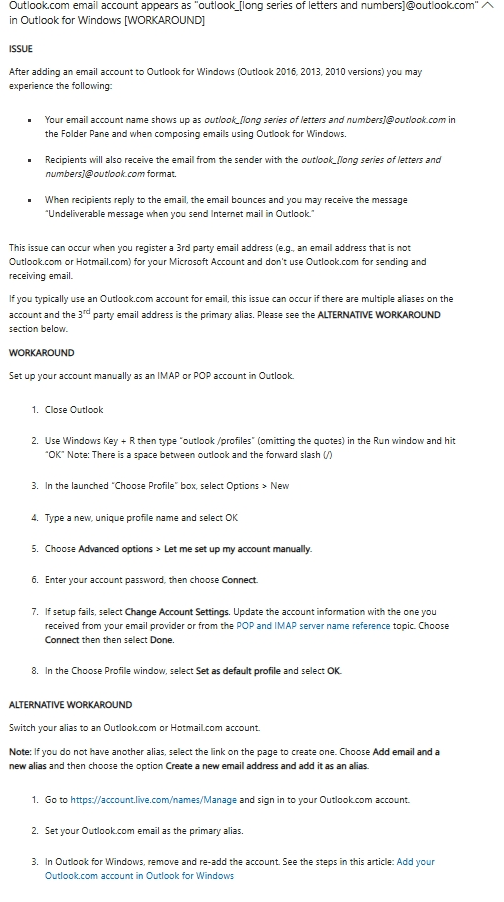Groups in outlook error - Microsoft Q&A