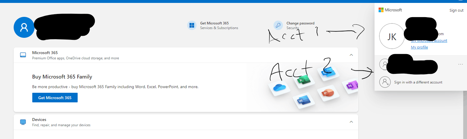 Issue with MS account login with multiple accounts - Microsoft Q&A