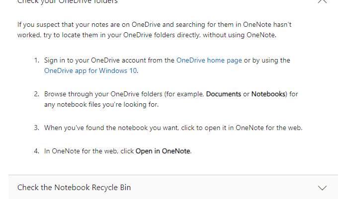 onenote all files disappeared - Microsoft Q&A