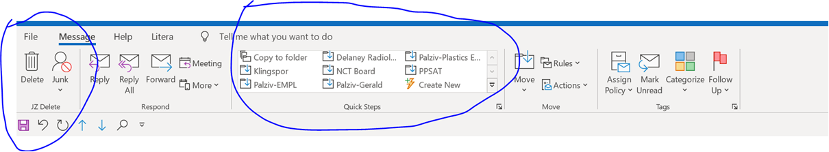 Outlook ribbon customizations not sticking - Microsoft Q&A