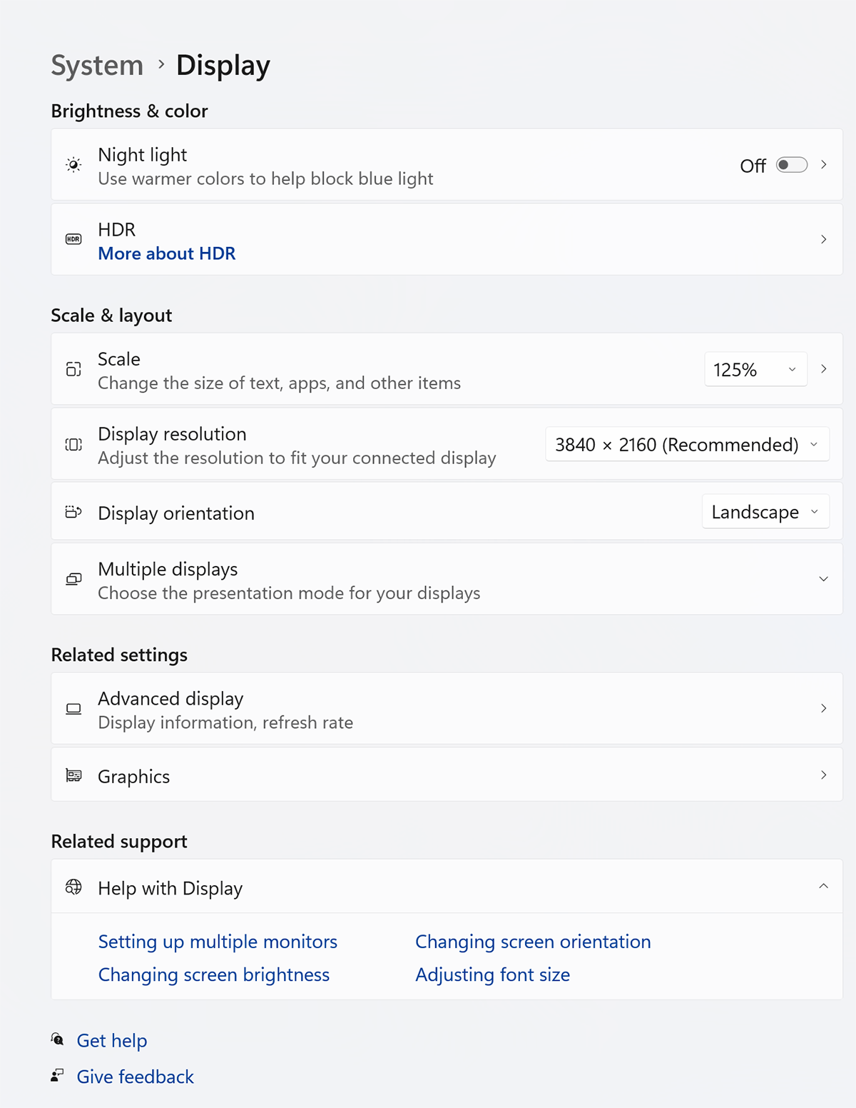 My fonts and screen sizes are all over the place. - Microsoft Q&A