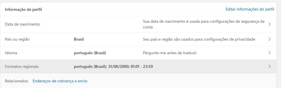 Imagem do usuário