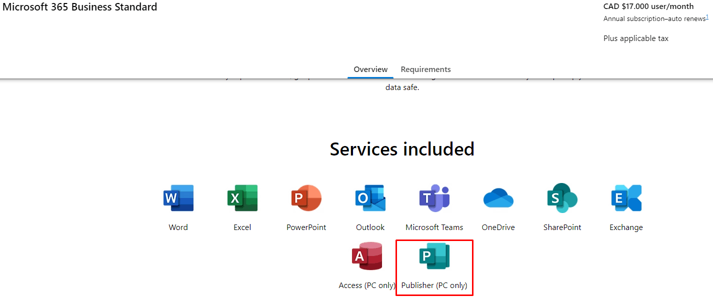 Why is Microsoft Publisher not a part off my subscription any more? It ...