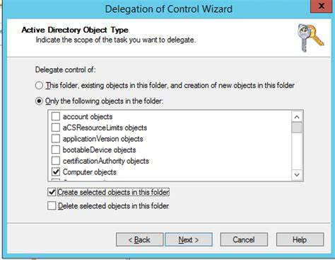Делегирование административных полномочий в Active Directory | Windows ...