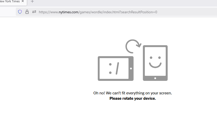 why do I get a rotate-your-screen error message on my Windows 11 HP ...