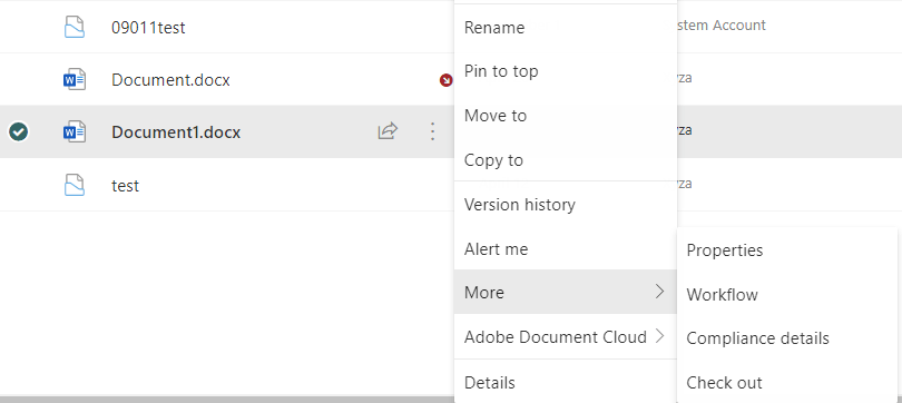 Hide Check Out, Check In, Publish and Unpublish actions in SharePoint ...