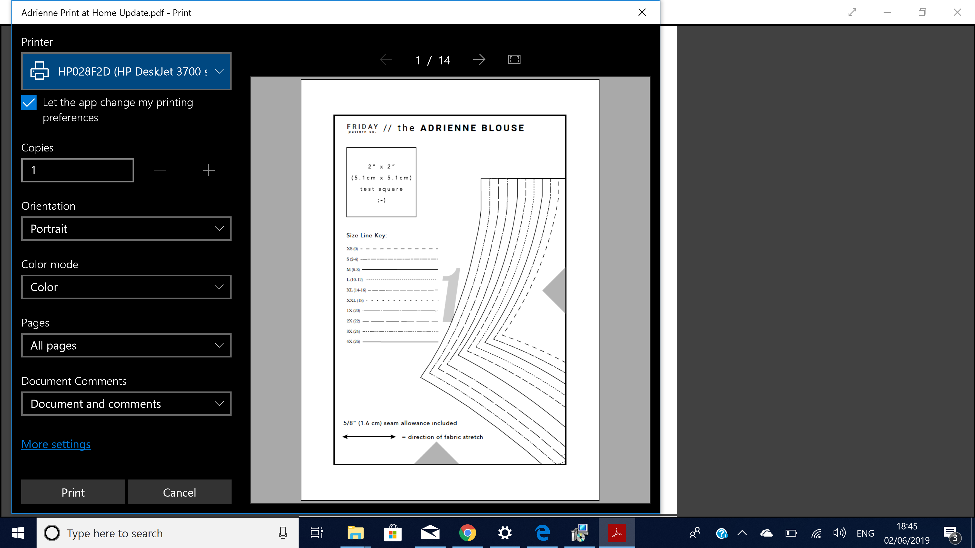 How to change print scale - Microsoft Q&A