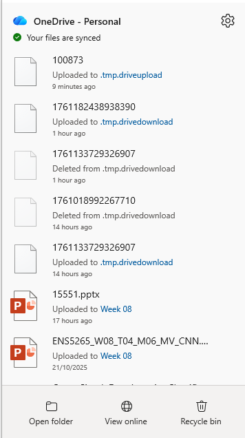 Power Point deletes my working Presentation and creates a temp file ...