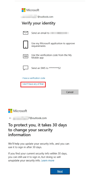 I have forgotten the answer of the safety question, and I cant access ...