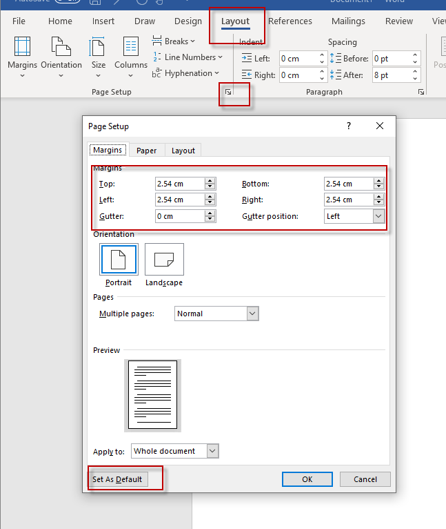 Office 365/Office/MS Word-On opening a NEW Document - Microsoft Q&A