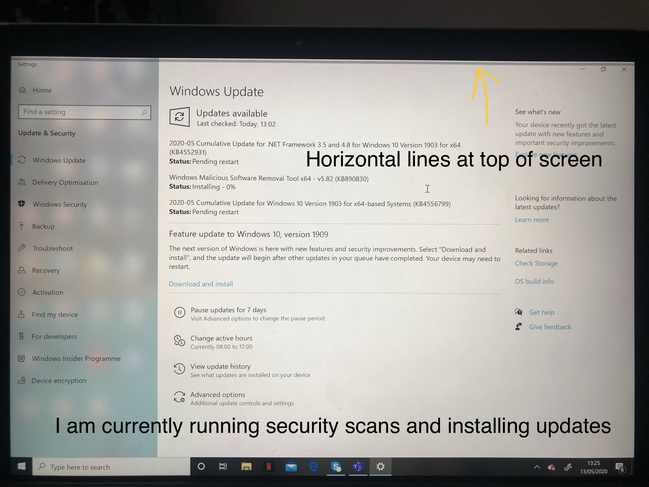 Virus or display problem? - Microsoft Q&A