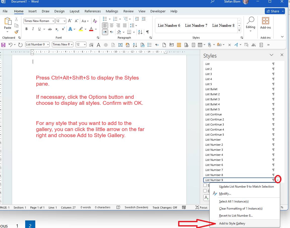 Multi-level list in Word - How to increase level list. - Microsoft Q&A