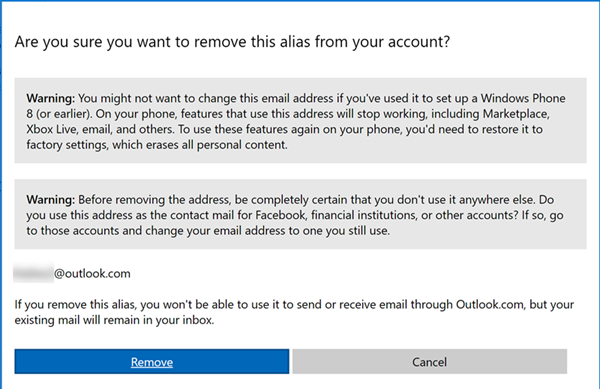 Image Result For Removed Mymail Address From My Microsoft By Accident