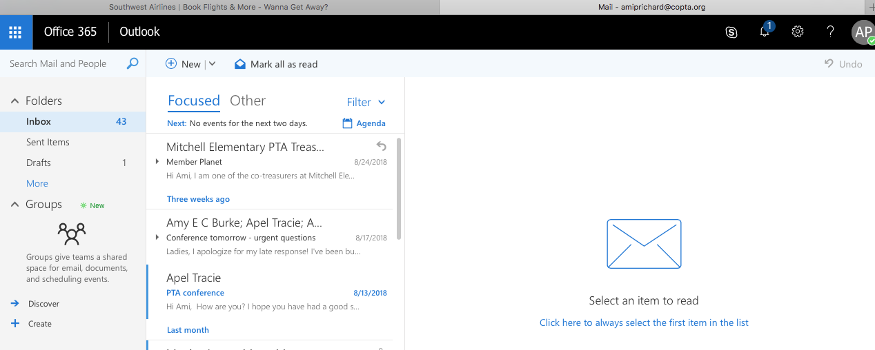 Office 365 account with 