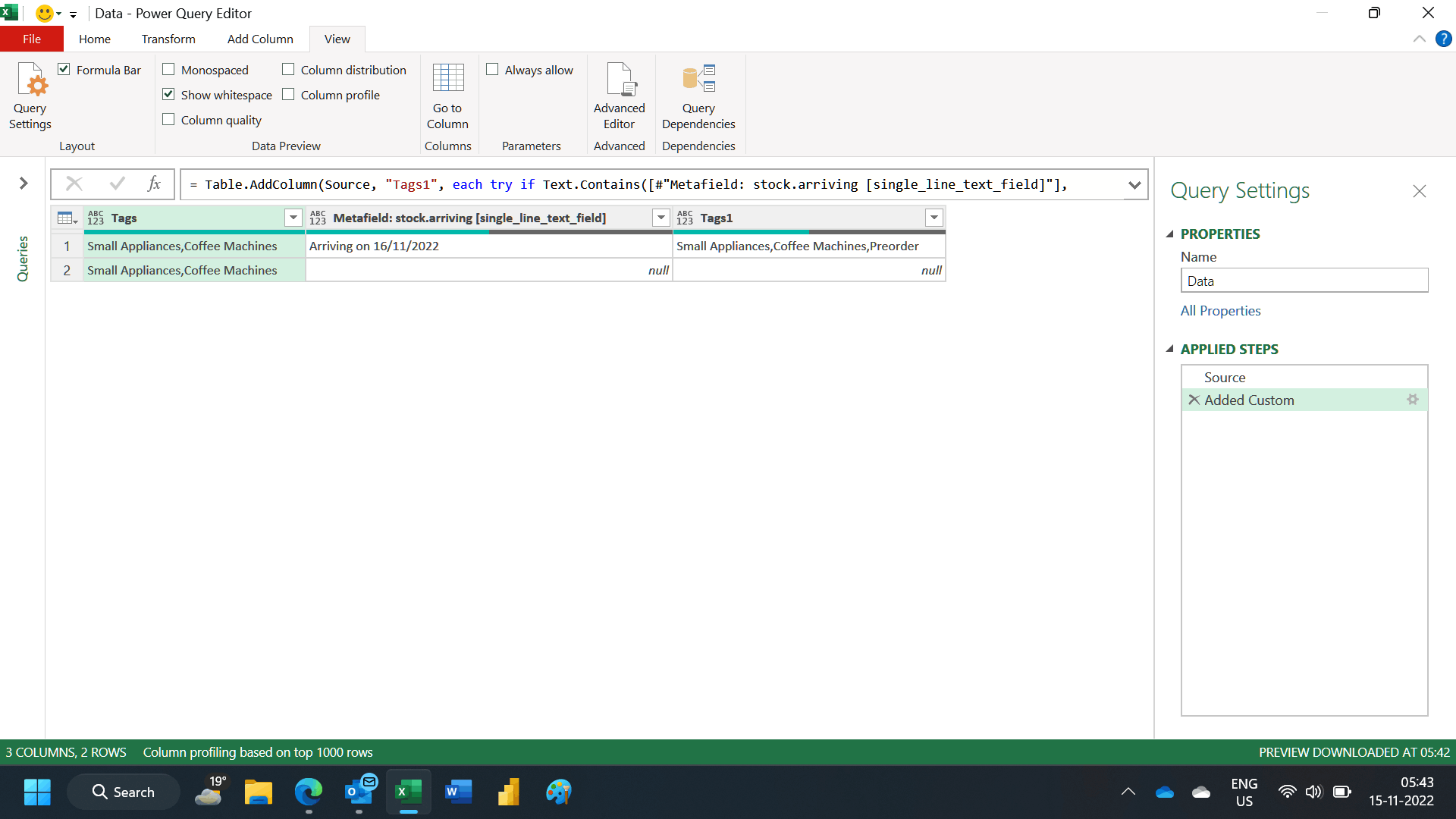 If text contain then copy value from another cell with additional value ...