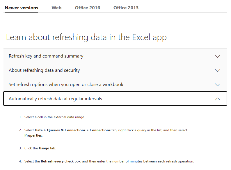 Will the data be updated/sync automatically after I get data from an ...
