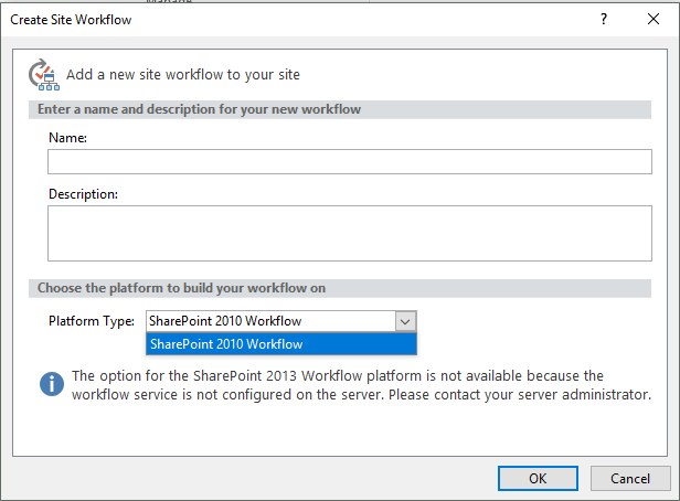 Cannot find SharePoint 2013 Workflow Type in SharePoint Designer 2013 ...